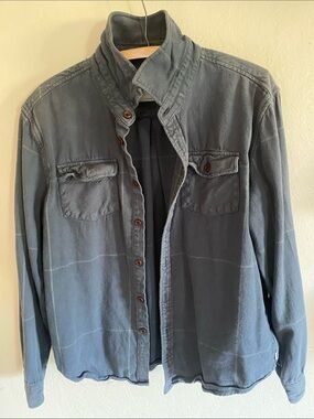 Katin Navy Plaid Overshirt